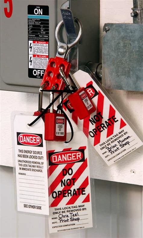 gang lock for lockout tagout